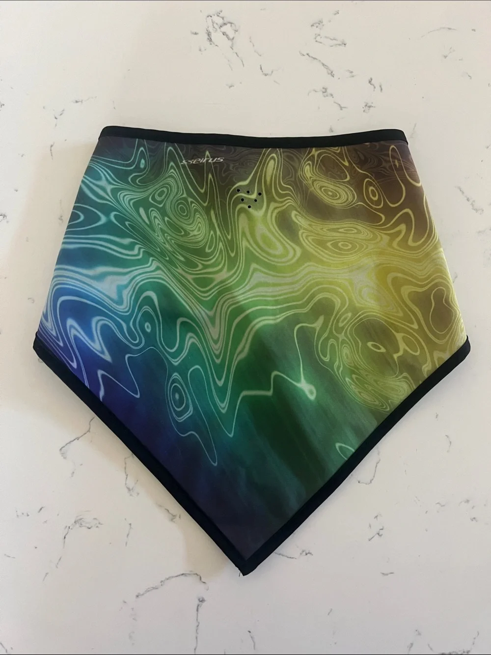 Seirus Fleece Lined Swirl Neck Warmer Handkerchief - Snowboarding